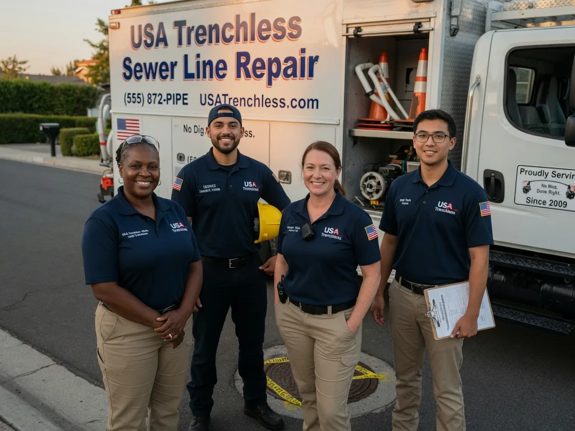 Sewer Line Repair company in Van Alstyne, TX